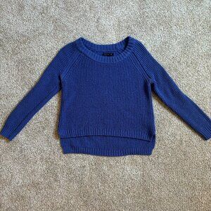 Rag & Bone Sz M Blue Purple Sweater 60% Wool
